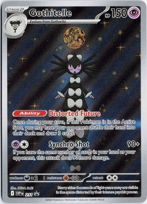 Carta Pokémon Gothitelle · SVP #211 (NM) — pieza única en Moon's Collectibles México