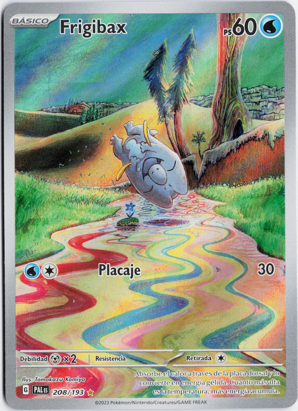 Carta Pokémon Frigibax · Paldea Evolved #208/193 (NM) — pieza única en Moon's Collectibles México