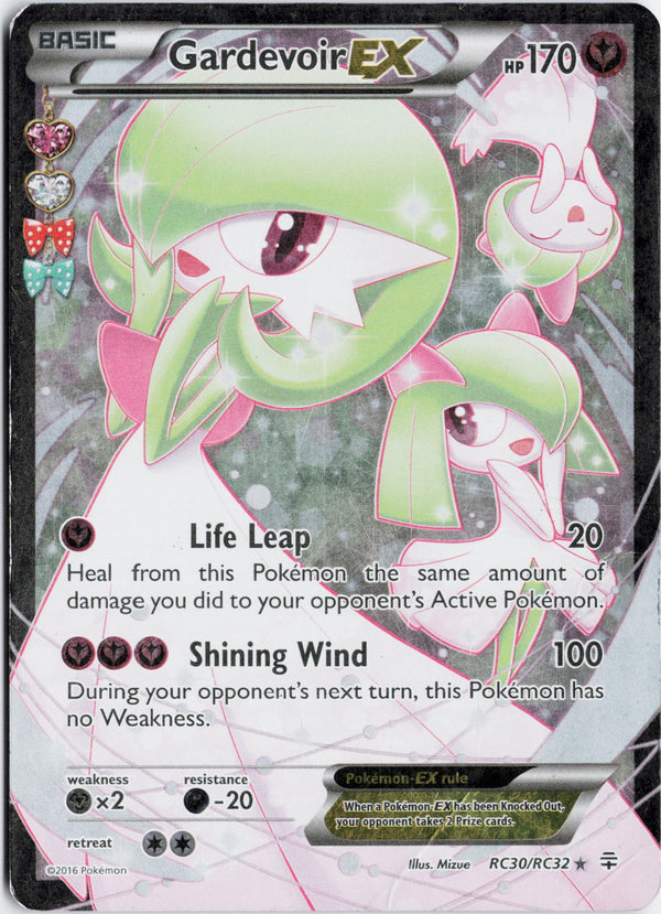 Carta Pokémon Gardevoir-EX · Generations #RC30/RC32 (HP) — pieza única en Moon's Collectibles México