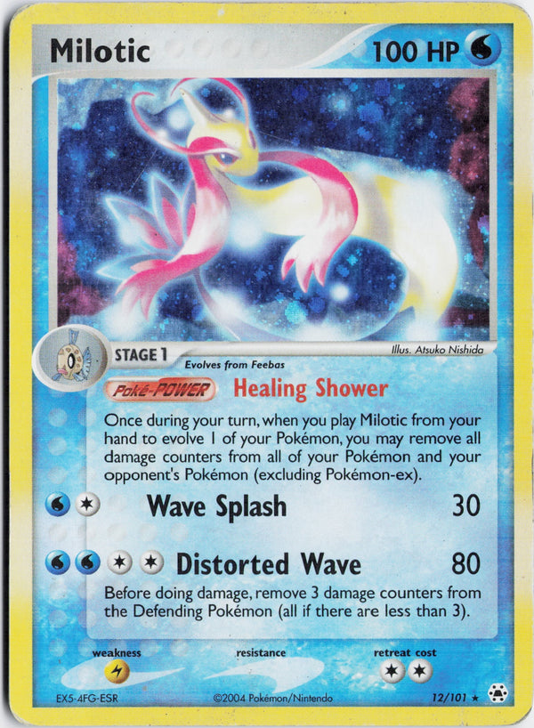 Carta Pokémon Milotic · Hidden Legends #12/101 (MP) — pieza única en Moon's Collectibles México
