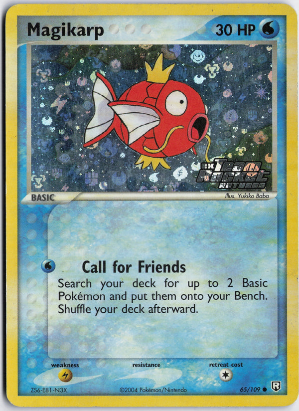 Carta Pokémon Magikarp · Team Rocket Returns #65/109 (LP) — pieza única en Moon's Collectibles México