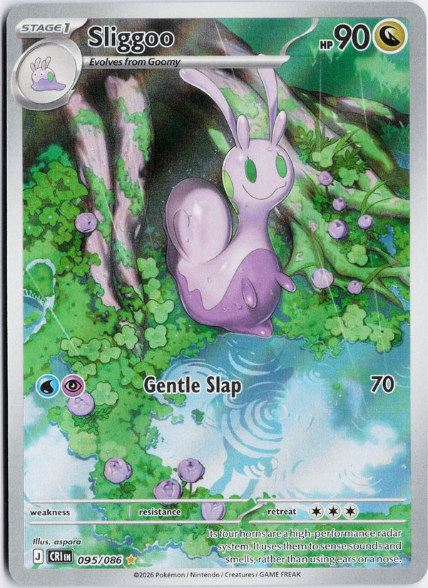 Carta Pokémon Sliggoo · Chaos Rising #095/086 (NM) — pieza única en Moon's Collectibles México