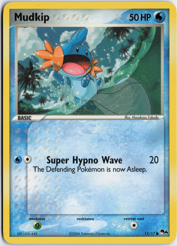 Carta Pokémon Mudkip · POP Series 4 #11/17 (NM) — pieza única en Moon's Collectibles México