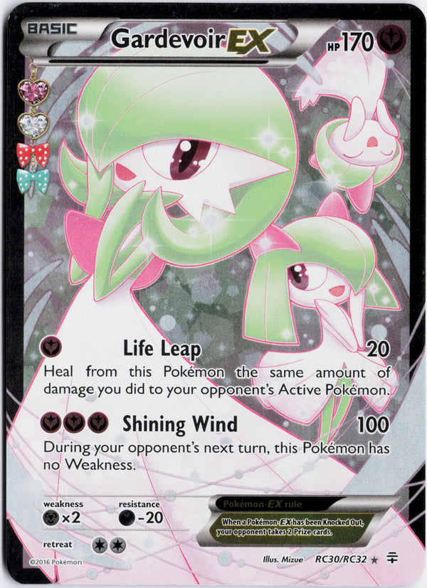 Carta Pokémon Gardevoir-EX · Generations #RC30/RC32 (NM) — pieza única en Moon's Collectibles México