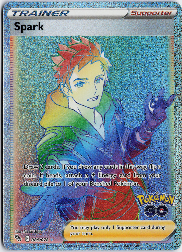 Carta Pokémon Spark · Pokémon GO #085/078 (NM) — pieza única en Moon's Collectibles México