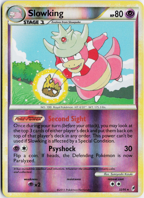 Carta Pokémon Slowking · Call of Legends #32/95 (NM) — pieza única en Moon's Collectibles México