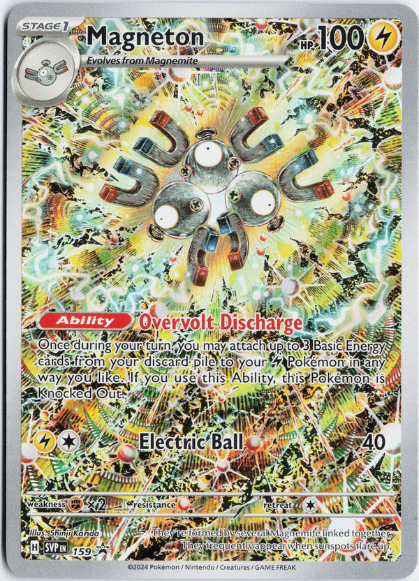 Carta Pokémon Magneton · Scarlet & Violet Black Star Promos #159 (NM) — pieza única en Moon's Collectibles México