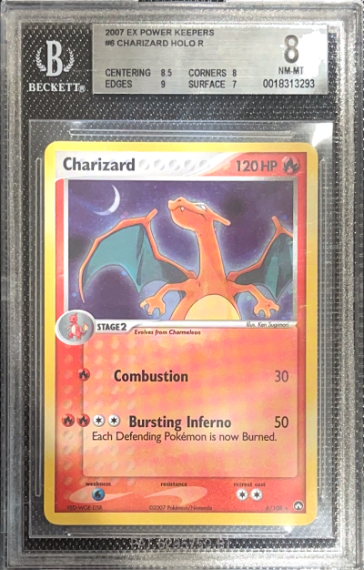 Carta Pokémon Charizard · Power Keepers #6/108 (BGS 10) — pieza única en Moon's Collectibles México