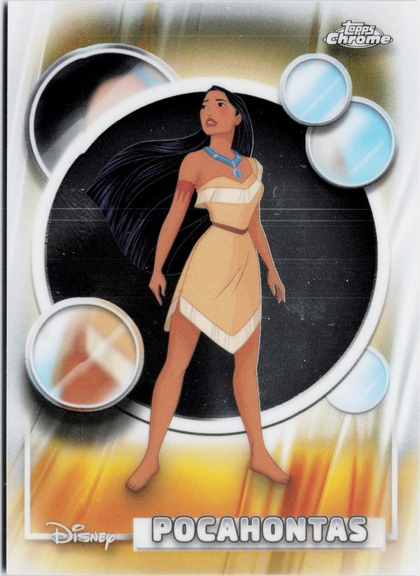 Carta Pokémon Pocahontas · 2026 Topps Chrome Disney #157 (NM) — pieza única en Moon's Collectibles México