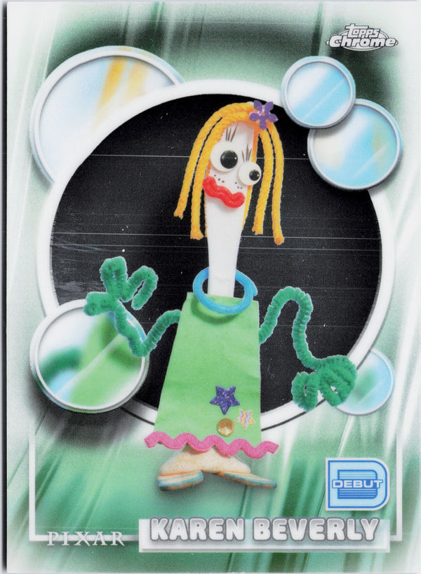 Carta Pokémon Karen Beverly · 2026 Topps Chrome Disney #193 (NM) — pieza única en Moon's Collectibles México