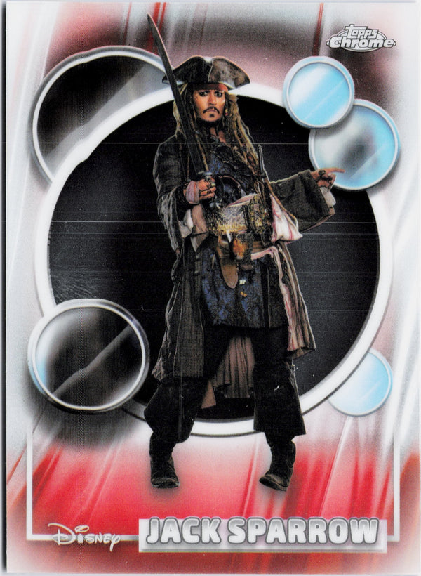 Carta Pokémon Jack Sparrow · 2026 Topps Chrome Disney #14 (NM) — pieza única en Moon's Collectibles México