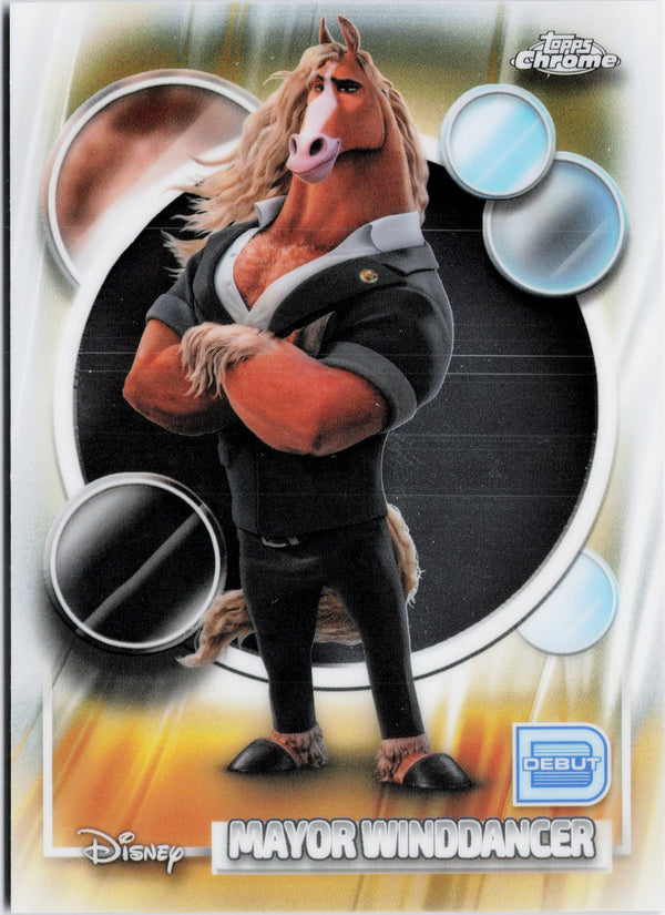 Carta Pokémon Mayor Winddancer · 2026 Topps Chrome Disney #69 (NM) — pieza única en Moon's Collectibles México