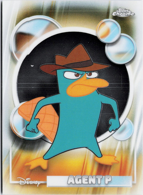 Carta Pokémon Agent P · 2026 Topps Chrome Disney #117 (NM) — pieza única en Moon's Collectibles México