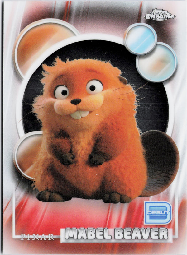 Carta Pokémon Mabel Beaver · 2026 Topps Chrome Disney #100 (NM) — pieza única en Moon's Collectibles México