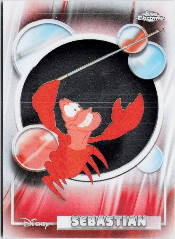 Carta Pokémon Sebastian · 2026 Topps Chrome Disney #107 (NM) — pieza única en Moon's Collectibles México