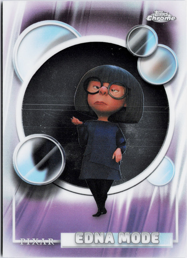 Carta Pokémon Edna Mode · 2026 Topps Chrome Disney #128 (NM) — pieza única en Moon's Collectibles México