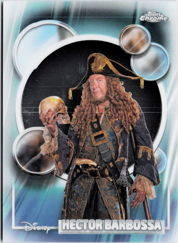 Carta Pokémon Hector Barbossa · 2026 Topps Chrome Disney #16 (NM) — pieza única en Moon's Collectibles México