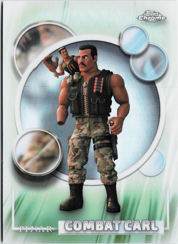 Carta Pokémon Combat Carl (Refractor) · 2026 Topps Chrome Disney #190 (NM) — pieza única en Moon's Collectibles México