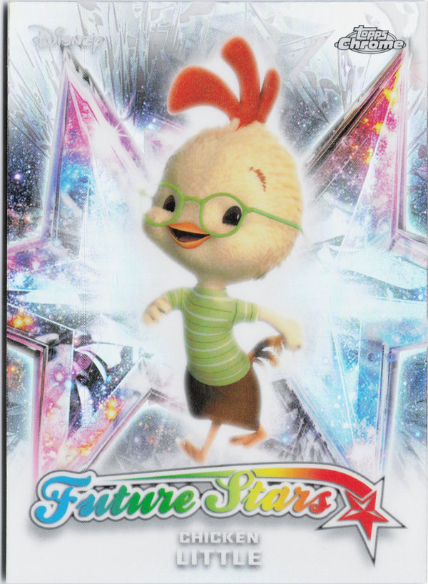 Carta Pokémon Chicken Little · 2026 Topps Chrome Disney #FS-4 (NM) — pieza única en Moon's Collectibles México