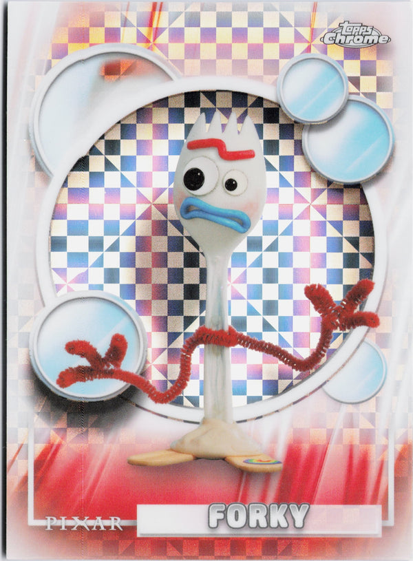 Carta Pokémon Forky · 2026 Topps Chrome Disney #192 (NM) — pieza única en Moon's Collectibles México