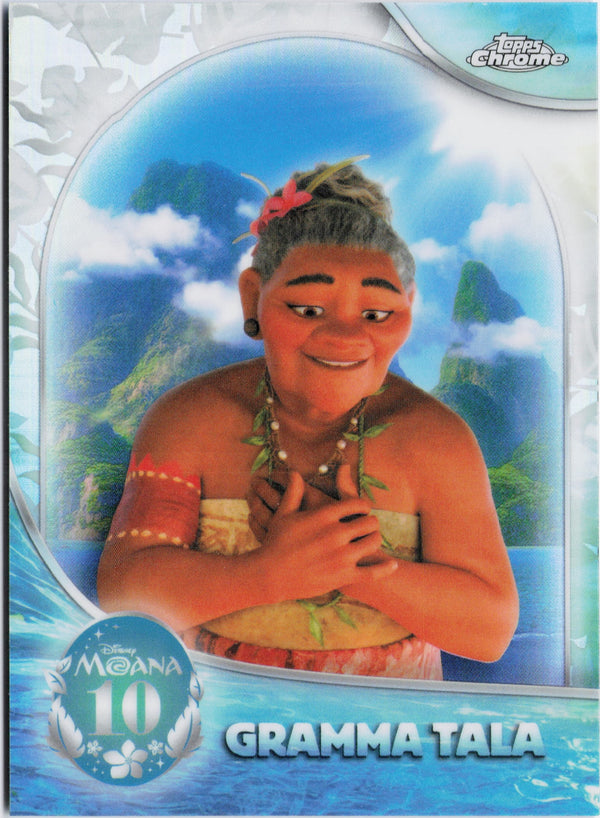 Carta Pokémon Gramma Tala · 2026 Topps Chrome Disney #MN-4 (NM) — pieza única en Moon's Collectibles México