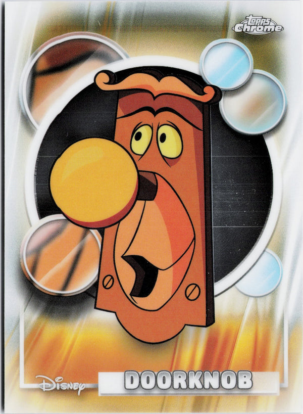 Carta Pokémon Doorknob · Topps Chrome Disney 2026 #80 (NM) — pieza única en Moon's Collectibles México