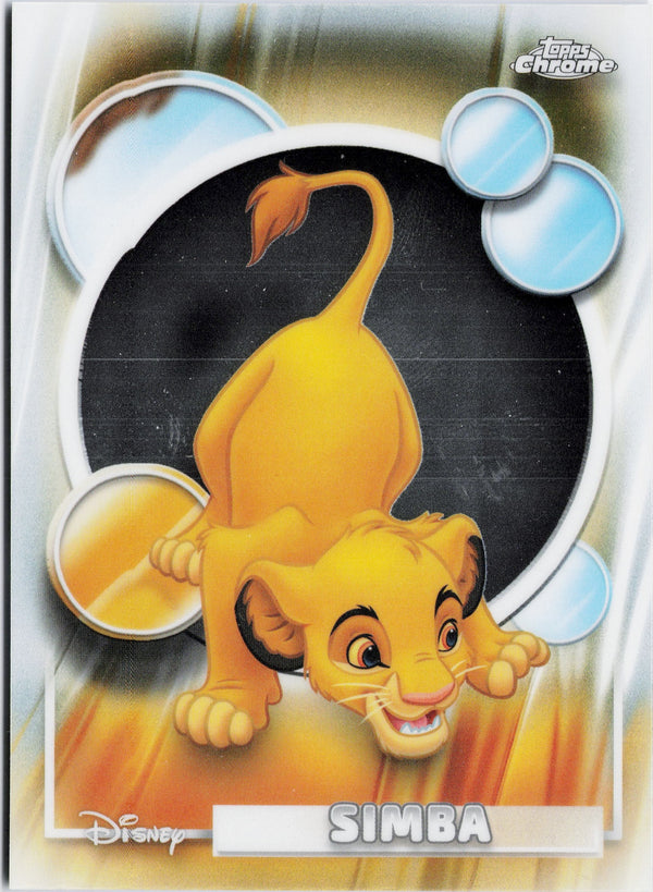 Carta Pokémon Simba · Topps Chrome Disney 2026 #162 (NM) — pieza única en Moon's Collectibles México
