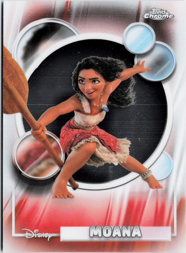 Carta Pokémon Moana · Topps Chrome Disney 2026 #10 (NM) — pieza única en Moon's Collectibles México