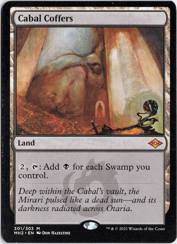 Carta Pokémon Cabal Coffers · Modern Horizons 2 #301 (NM) — pieza única en Moon's Collectibles México