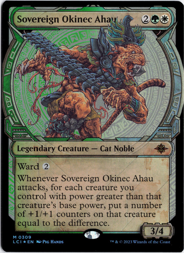 Carta Pokémon Sovereign Okinec Ahau (Foil) · The Lost Caverns of Ixalan #309 (NM) — pieza única en Moon's Collectibles México