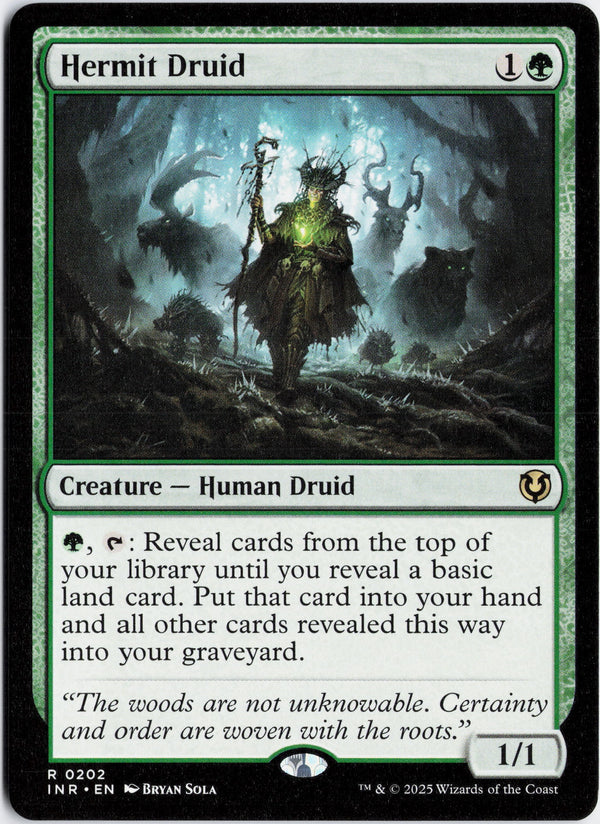 Carta Pokémon Hermit Druid · Innistrad Remastered #202 (NM) — pieza única en Moon's Collectibles México