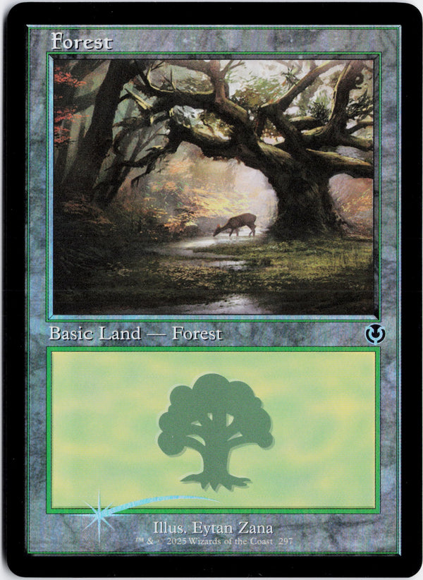 Carta Pokémon Forest (Foil) · Innistrad Remastered #297 (NM) — pieza única en Moon's Collectibles México