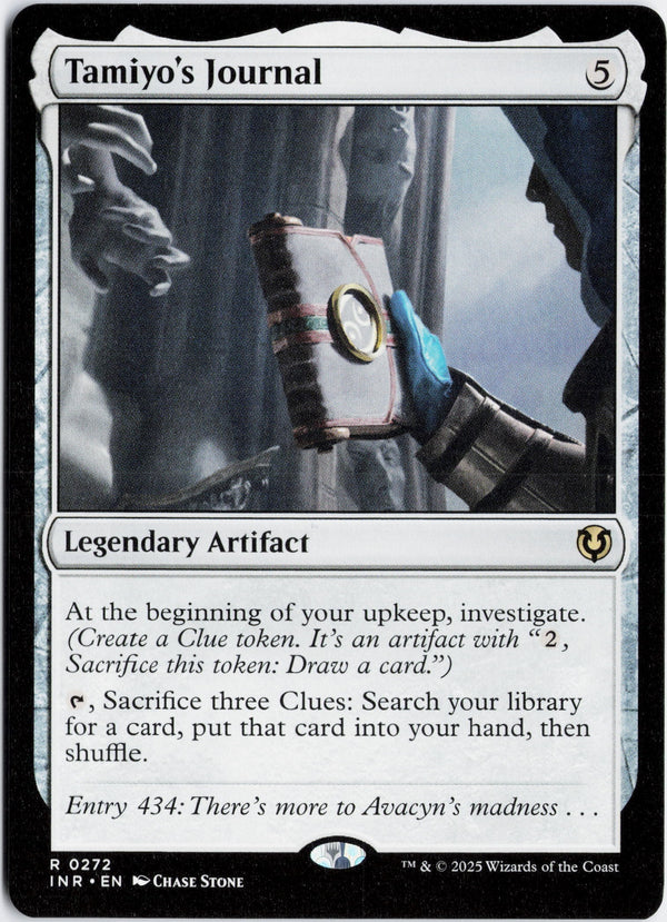 Carta Pokémon Tamiyo's Journal · Innistrad Remastered #272 (NM) — pieza única en Moon's Collectibles México