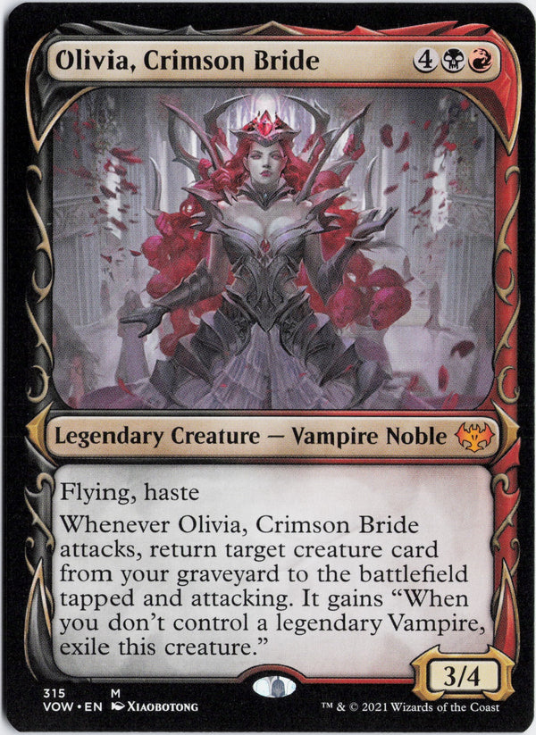 Carta Pokémon Olivia, Crimson Bride · Innistrad: Crimson Vow #315 (NM) — pieza única en Moon's Collectibles México