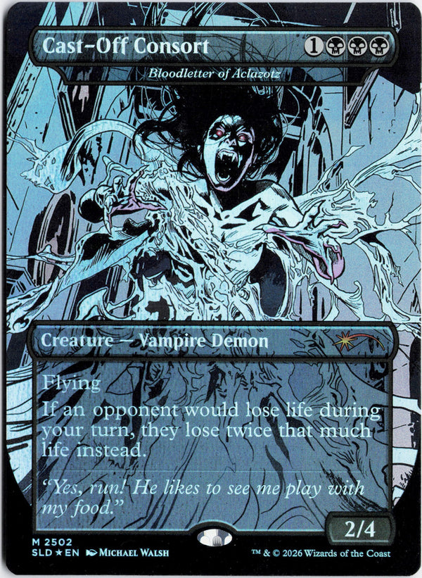 Carta Pokémon Bloodletter of Aclazotz (Foil) · Secret Lair Drop #2502 (NM) — pieza única en Moon's Collectibles México