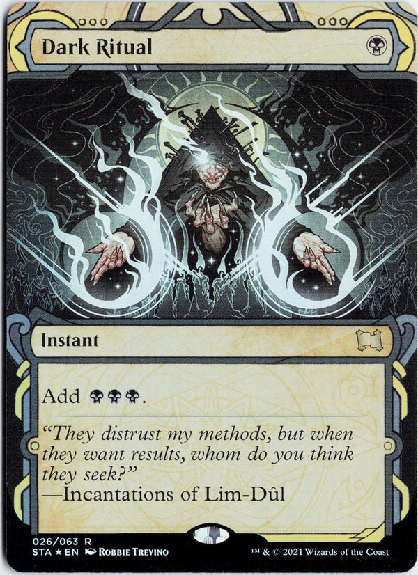 Carta Pokémon Dark Ritual (Foil) · Strixhaven Mystical Archive #26 (NM) — pieza única en Moon's Collectibles México