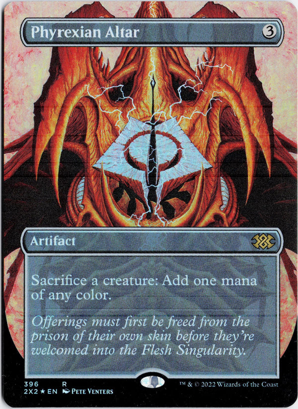 Carta Pokémon Phyrexian Altar (Foil) · Double Masters 2022 #396 (NM) — pieza única en Moon's Collectibles México