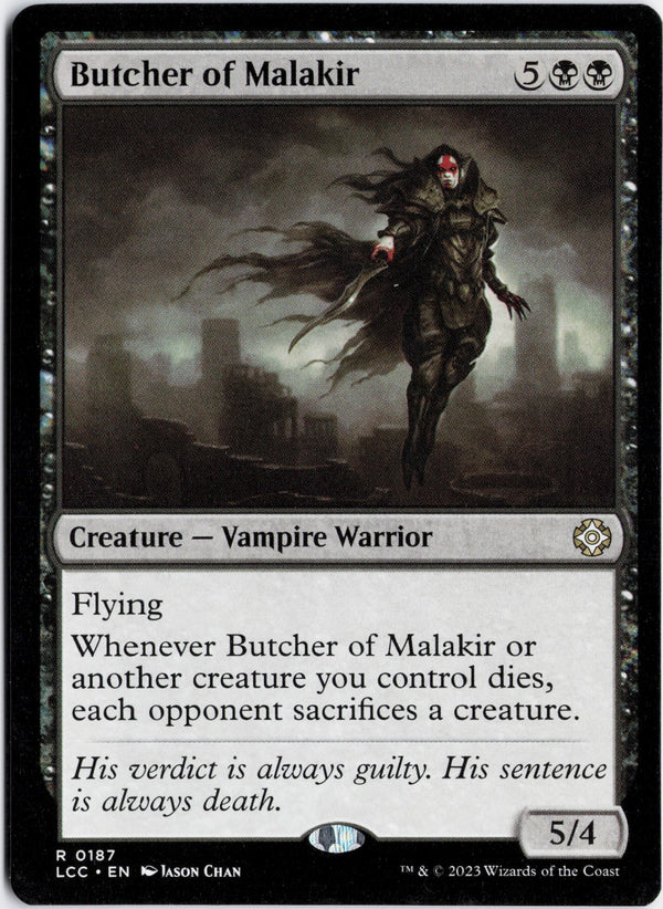 Carta Pokémon Butcher of Malakir · The Lost Caverns of Ixalan Commander #187 (NM) — pieza única en Moon's Collectibles México