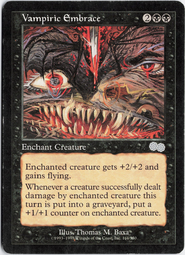 Carta Pokémon Vampiric Embrace · Urza's Saga #164 (NM) — pieza única en Moon's Collectibles México