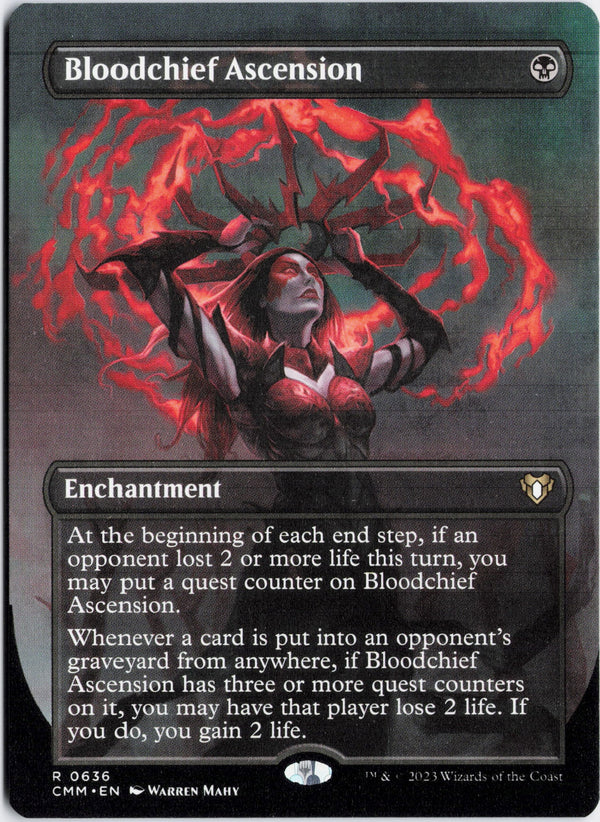 Carta Pokémon Bloodchief Ascension · Commander Masters #636 (NM) — pieza única en Moon's Collectibles México