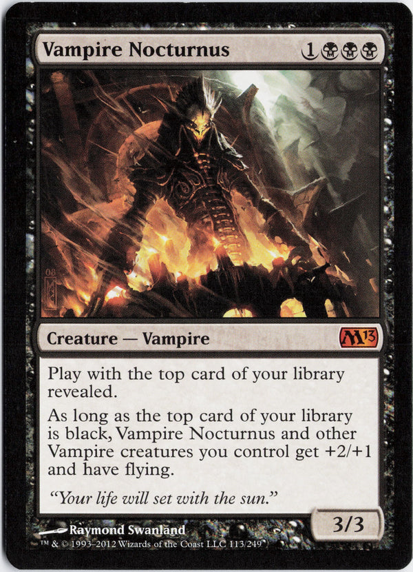 Carta Pokémon Vampire Nocturnus · Magic 2013 #113 (NM) — pieza única en Moon's Collectibles México