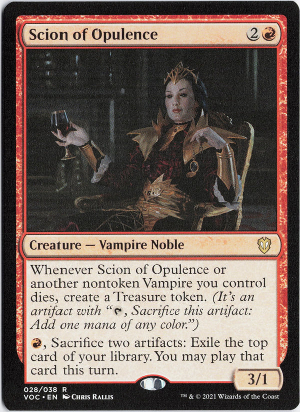 Carta Pokémon Scion of Opulence · Crimson Vow Commander #28 (NM) — pieza única en Moon's Collectibles México