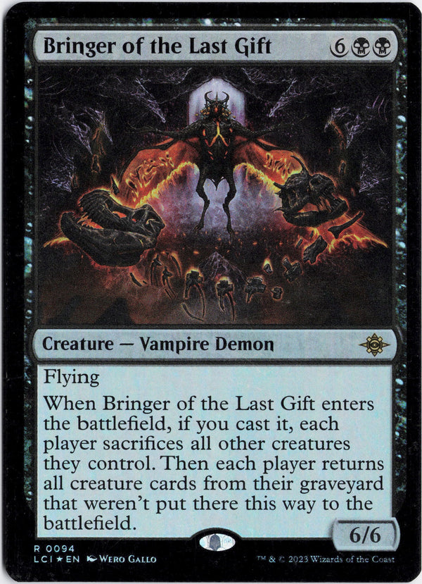 Carta Pokémon Bringer of the Last Gift (Foil) · The Lost Caverns of Ixalan #94 (NM) — pieza única en Moon's Collectibles México