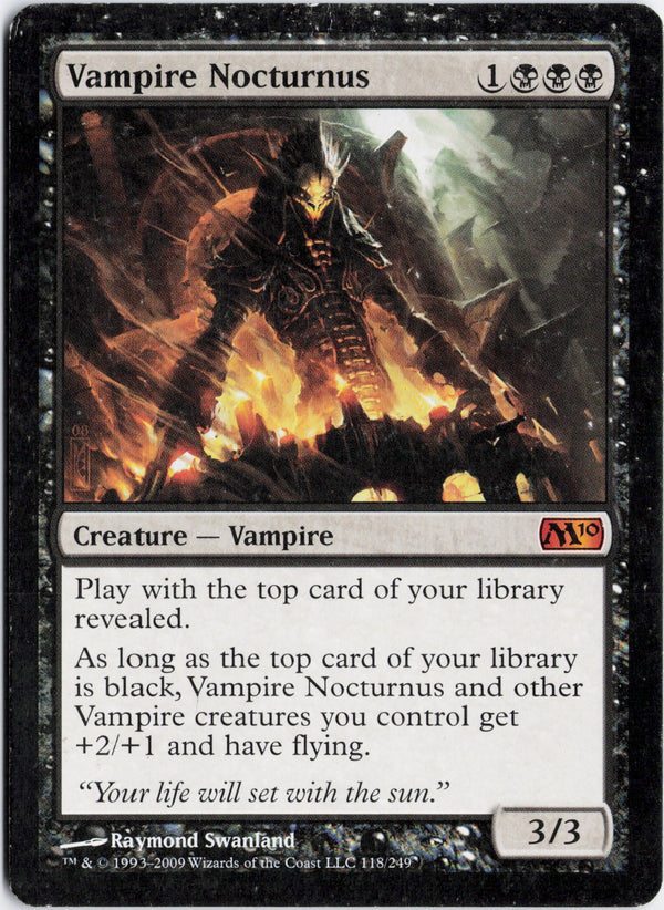 Carta Pokémon Vampire Nocturnus · Magic 2010 #118 (NM) — pieza única en Moon's Collectibles México