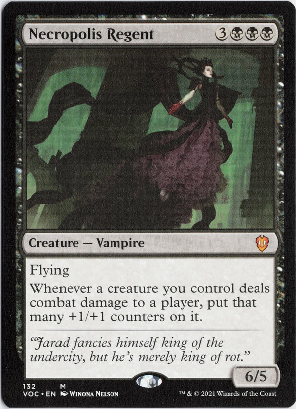 Carta Pokémon Necropolis Regent · Crimson Vow Commander #132 (NM) — pieza única en Moon's Collectibles México