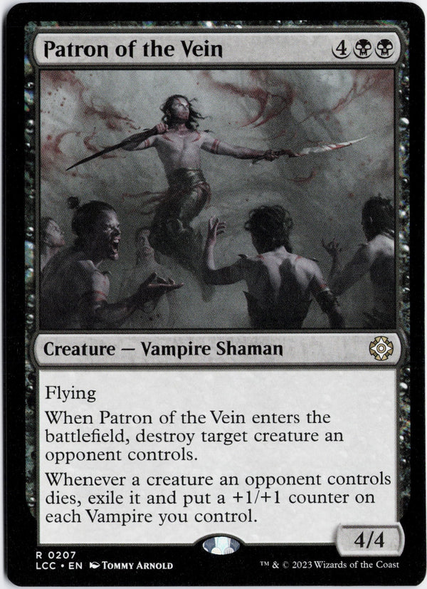 Carta Pokémon Patron of the Vein · The Lost Caverns of Ixalan Commander #207 (NM) — pieza única en Moon's Collectibles México