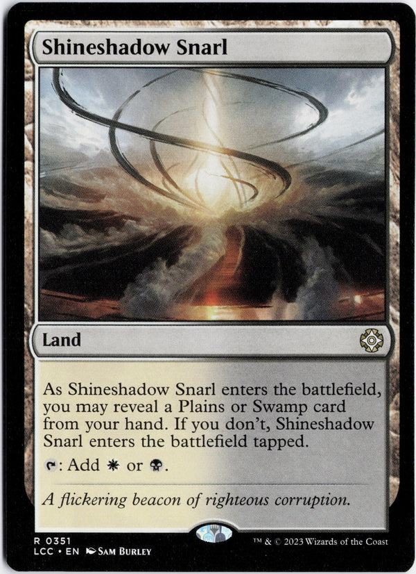 Carta Pokémon Shineshadow Snarl · The Lost Caverns of Ixalan Commander #351 (NM) — pieza única en Moon's Collectibles México