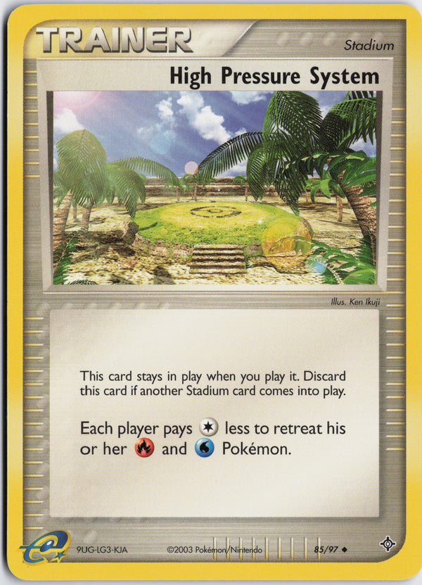 Carta Pokémon High Pressure System · Dragon #85/97 (NM) — pieza única en Moon's Collectibles México