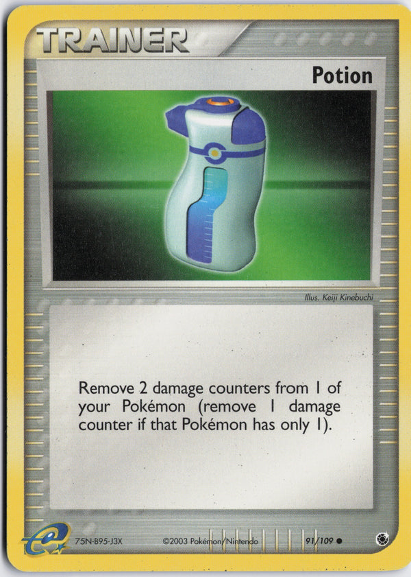 Carta Pokémon Potion · FireRed & LeafGreen #101/112 (NM) — pieza única en Moon's Collectibles México