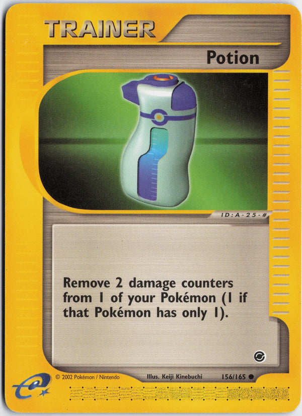 Carta Pokémon Potion · Expedition Base Set #156/165 (NM) — pieza única en Moon's Collectibles México